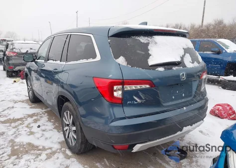 2019 Honda Pilot Ex-L из США, поврежденный, VIN 5FNYF6H40KB020555